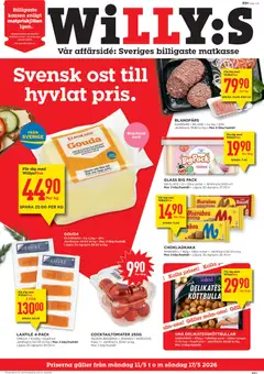 Förhandsgranska reklamblad Willys erbjudanden från butik Willys gäller från 11/05/2026