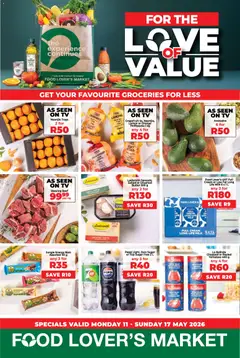 Preview of Food Lover's Market flyer valid from 11/05/2026