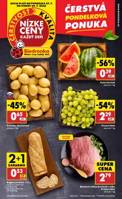 Náhľad Biedronka letáku platného od 27.07.2026