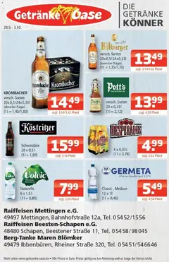 Vorschau von dem Prospekt des Geschäftes Angebote, gültig ab dem 28.09.2026
