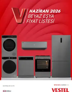 Vestel Vestel Katalog 01.06.2026 - Broşürünün önizlemesi