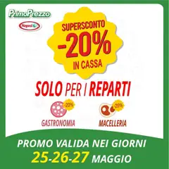 Anteprima dell'opuscolo Primo Prezzo volantino dal negozio Primo Prezzo valido da 25/05/2026