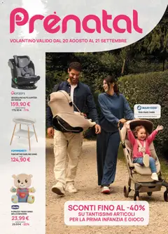 Anteprima dell'opuscolo Prenatal volantino dal negozio Prenatal valido da 20/08/2026