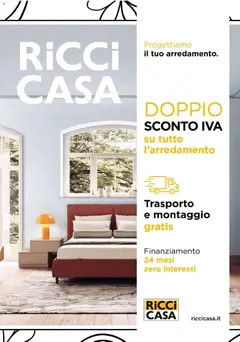 Anteprima dell'opuscolo Offerte volantino Ricci Casa dal negozio Offerte valido da 07/09/2026
