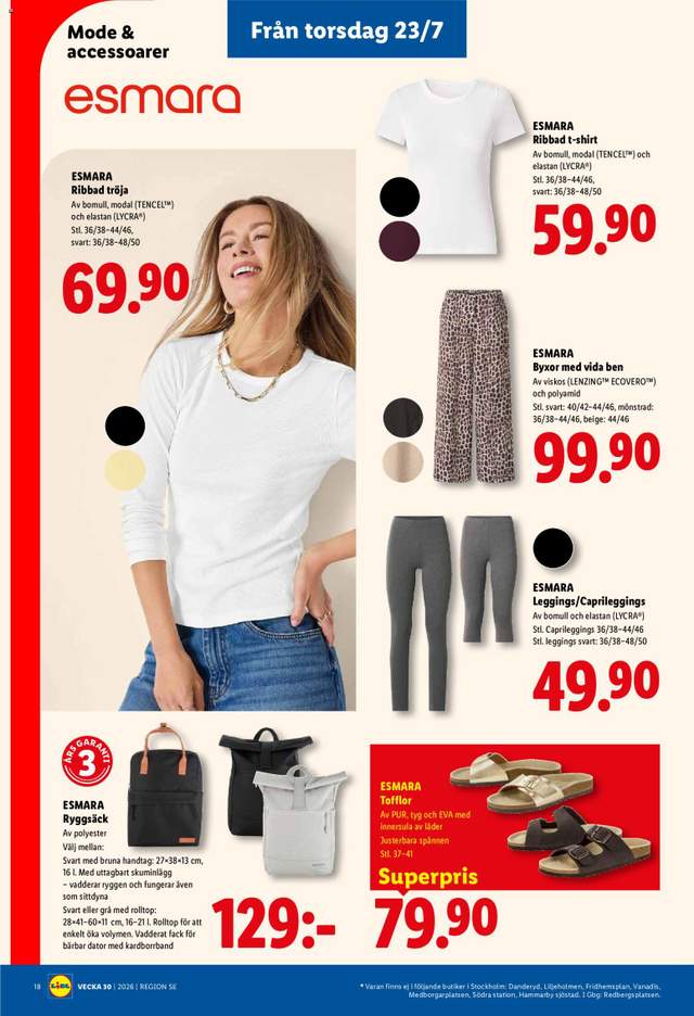 Nytt Lidl reklamblad från 20/07