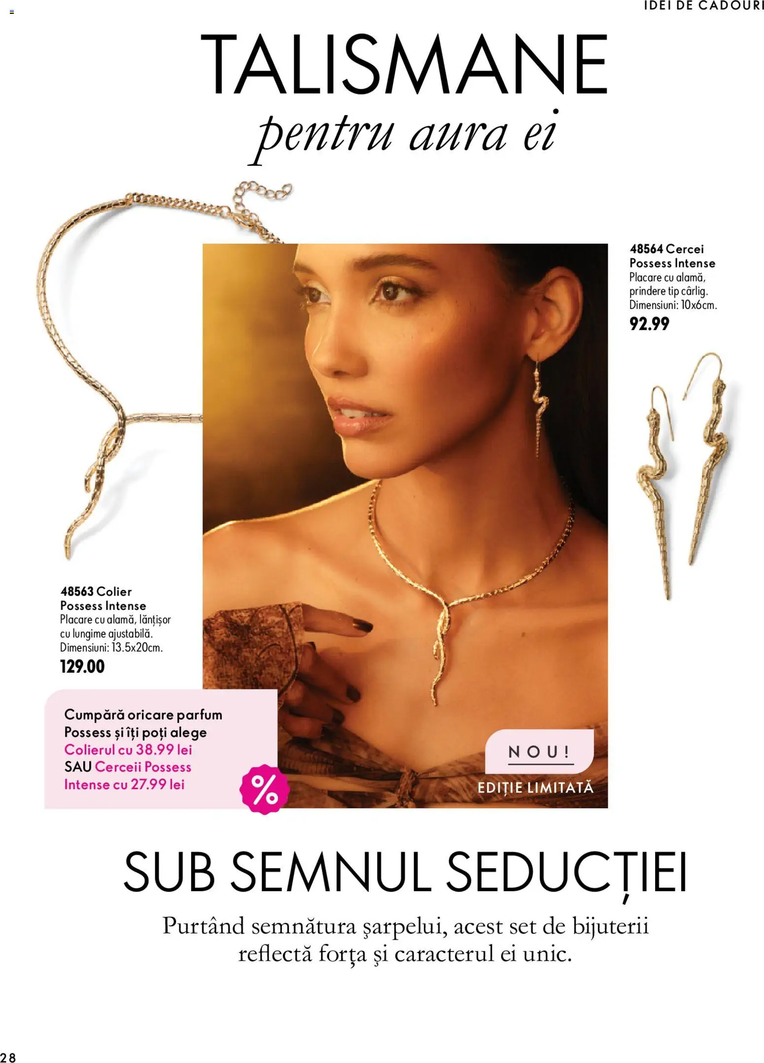 Previzualizarea de cataloage: Oriflame Oriflame Catalog 15 2026 valabil de la 11.11.2026 - Parfum, Cercei, Colier, Intense, Tip, Set de bijuterii