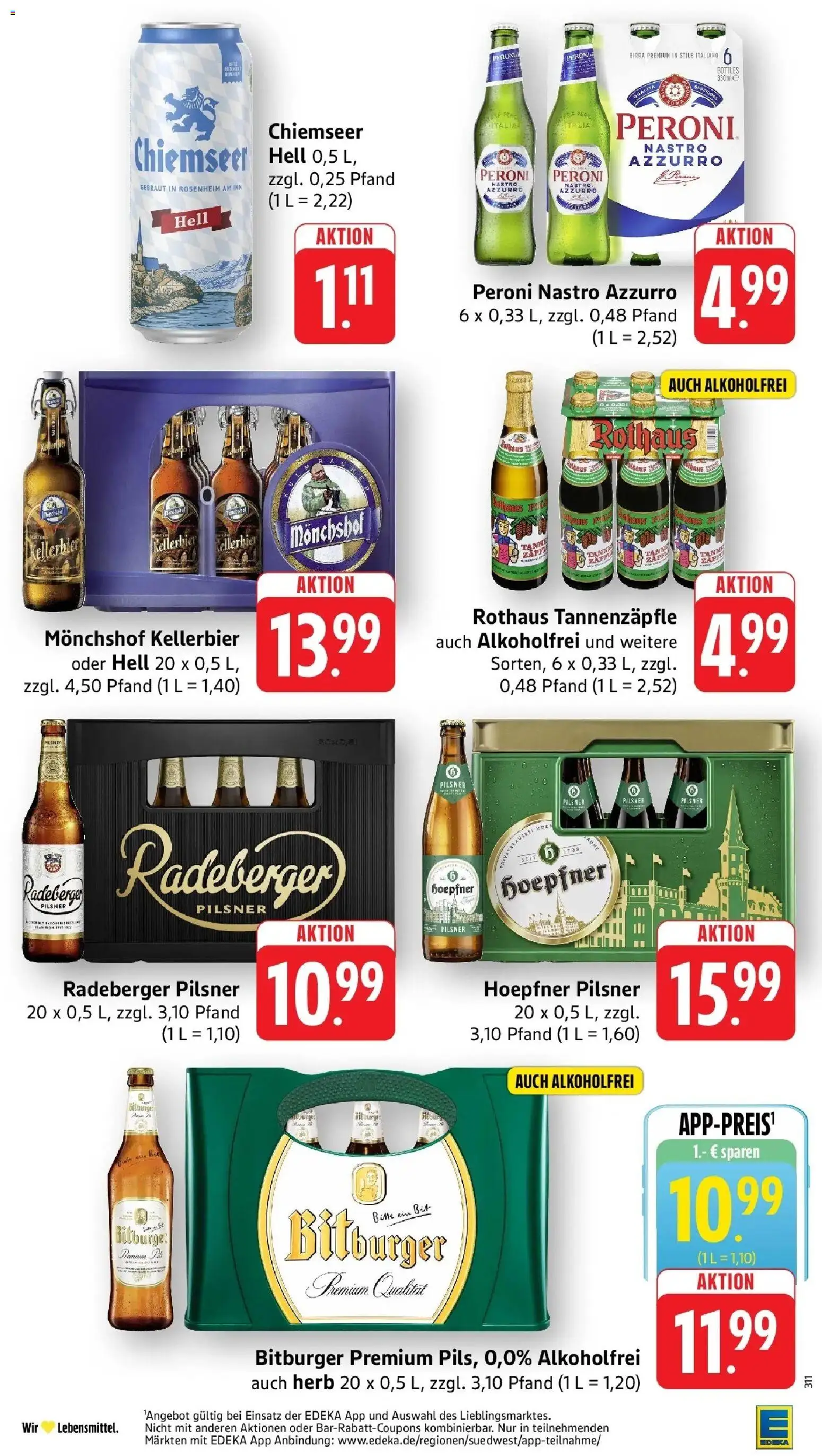 Vorschau von dem Prospekt des Geschäftes Edeka, gültig ab dem 12.10.2026