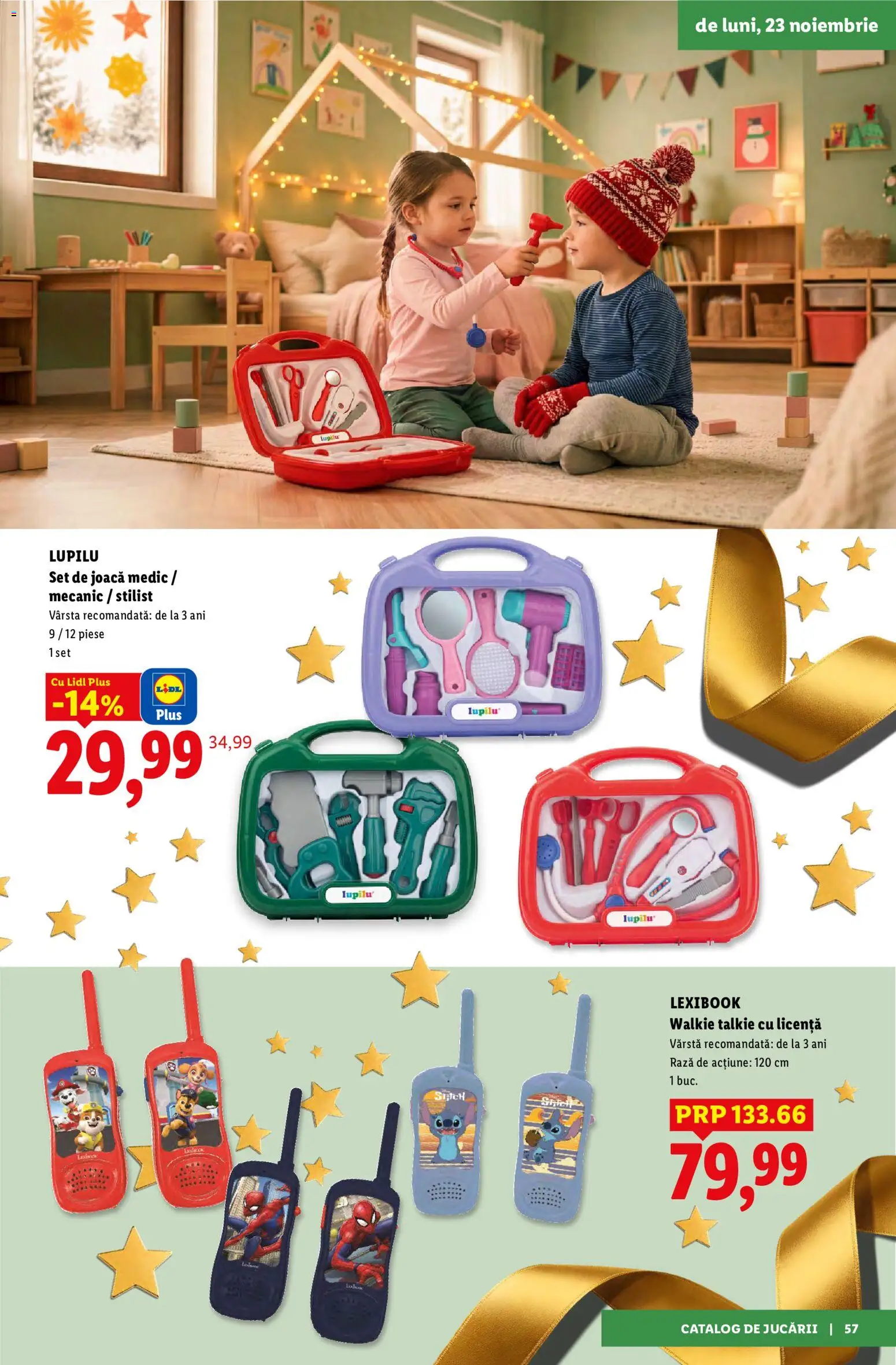Previzualizarea de cataloage: Lidl Lidl Catalog De jucării valabil de la 02.11.2026 - Plus