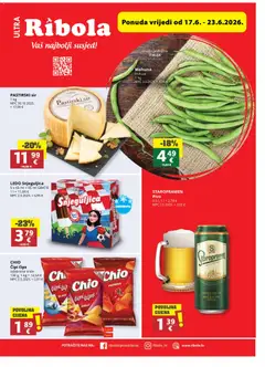 Pregled letka Ribola Katalog trgovine Ribola vrijedi od 17.06.2026