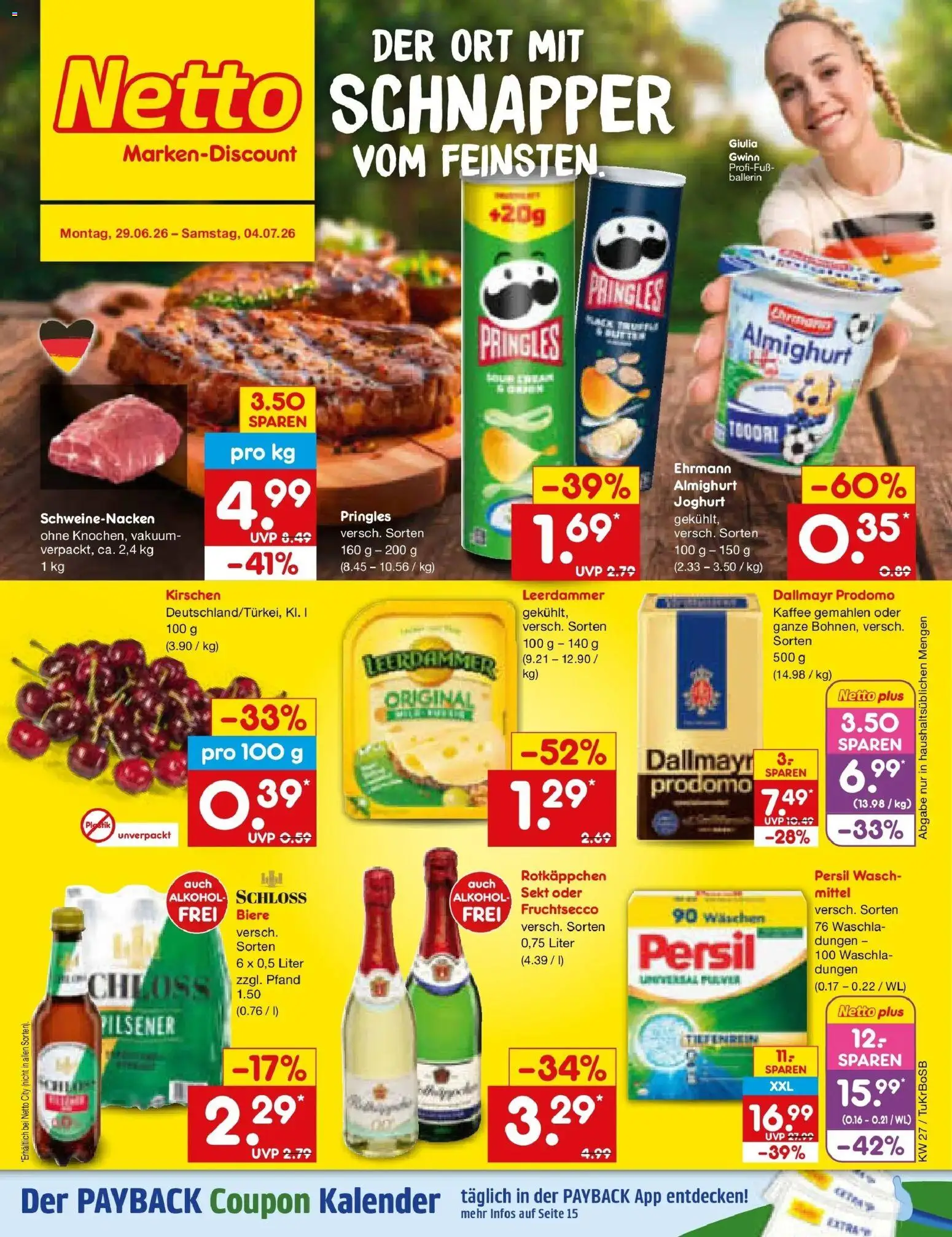 Vorschau von dem Prospekt des Geschäftes Netto Marken-Discount, gültig ab dem 29.06.2026