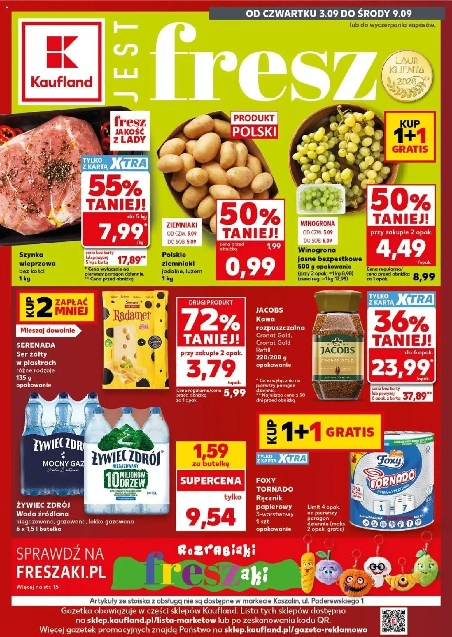 Pogląd gazetki "Kaufland gazetka" ze sklepu Kaufland ważnej od 03.09.2026