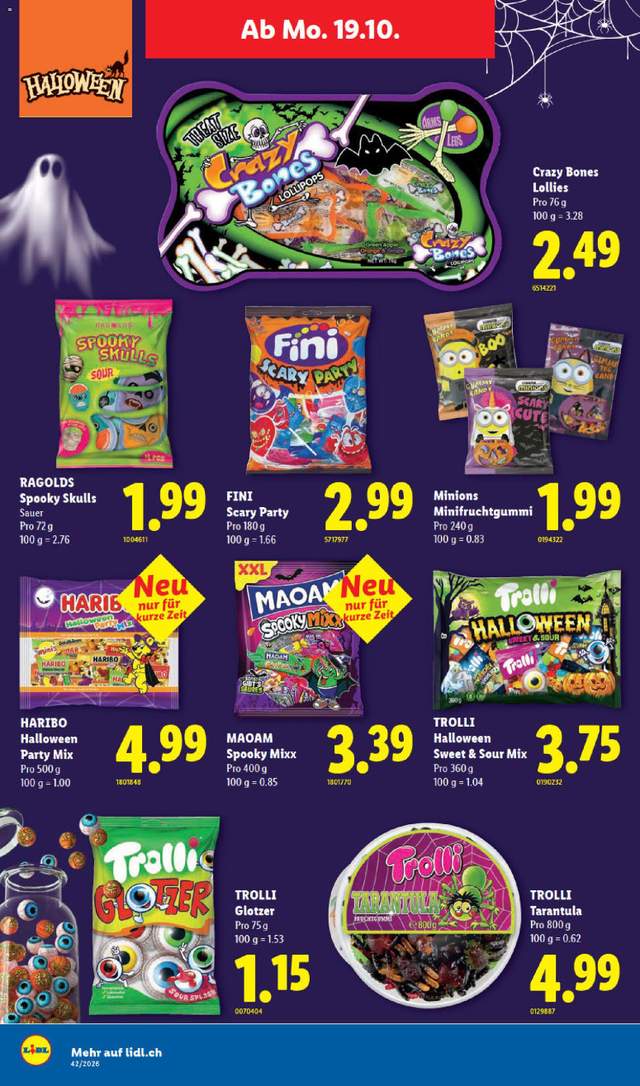 Neue Lidl Aktionen ab 15.10.