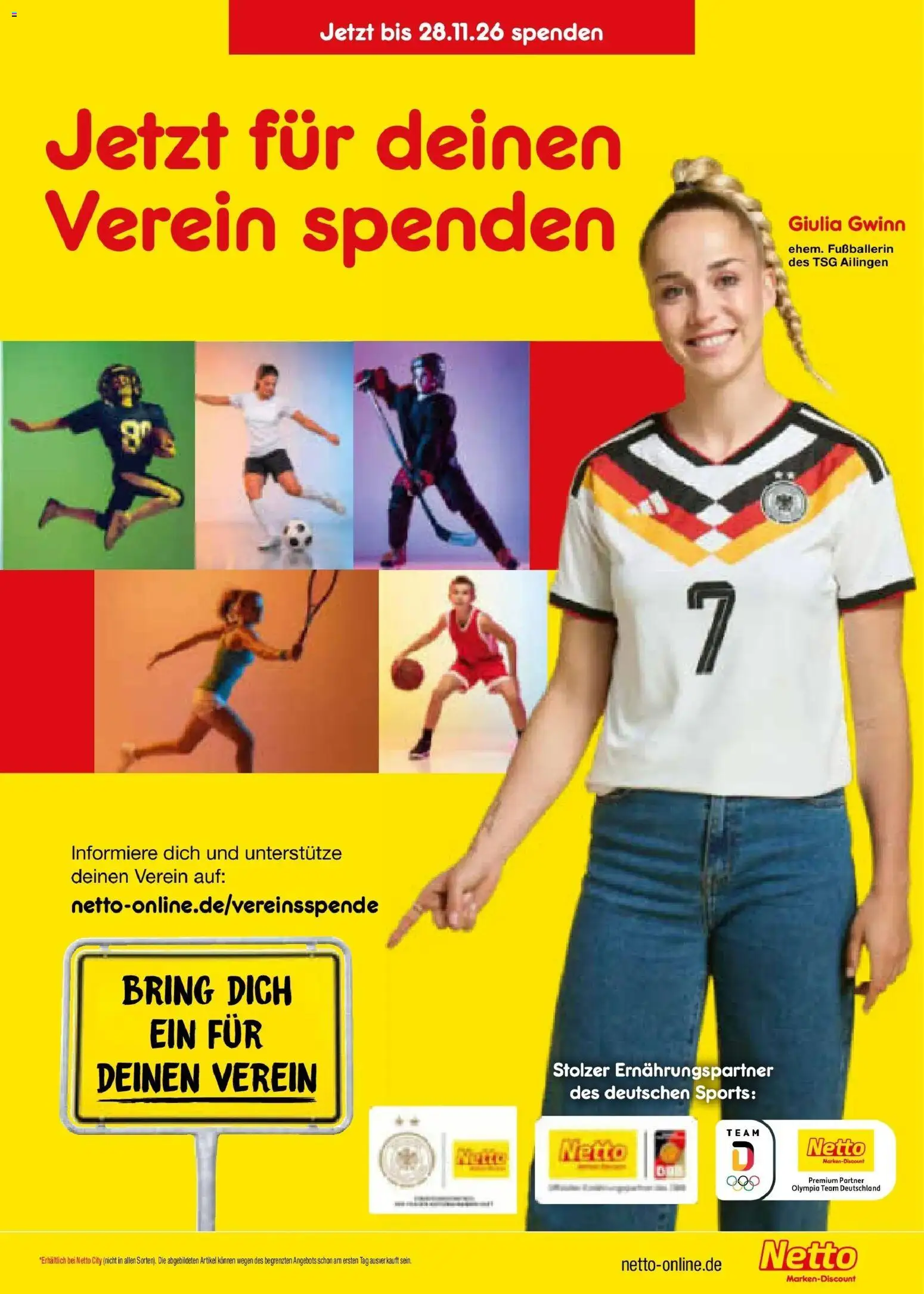 Vorschau von dem Prospekt des Geschäftes Netto Marken-Discount, gültig ab dem 26.10.2026
