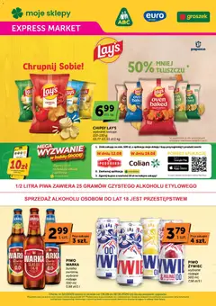 Pogląd gazetki "Groszek gazetka - Expressmarket" ze sklepu Groszek ważnej od 06.08.2026