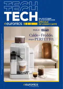 Anteprima dell'opuscolo Euronics volantino De Longhi dal negozio Euronics valido da 25/10/2026