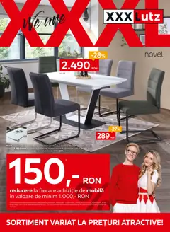 Previzualizarea de cataloage: XXXLutz XXXLutz Catalog valabil de la 05.10.2026