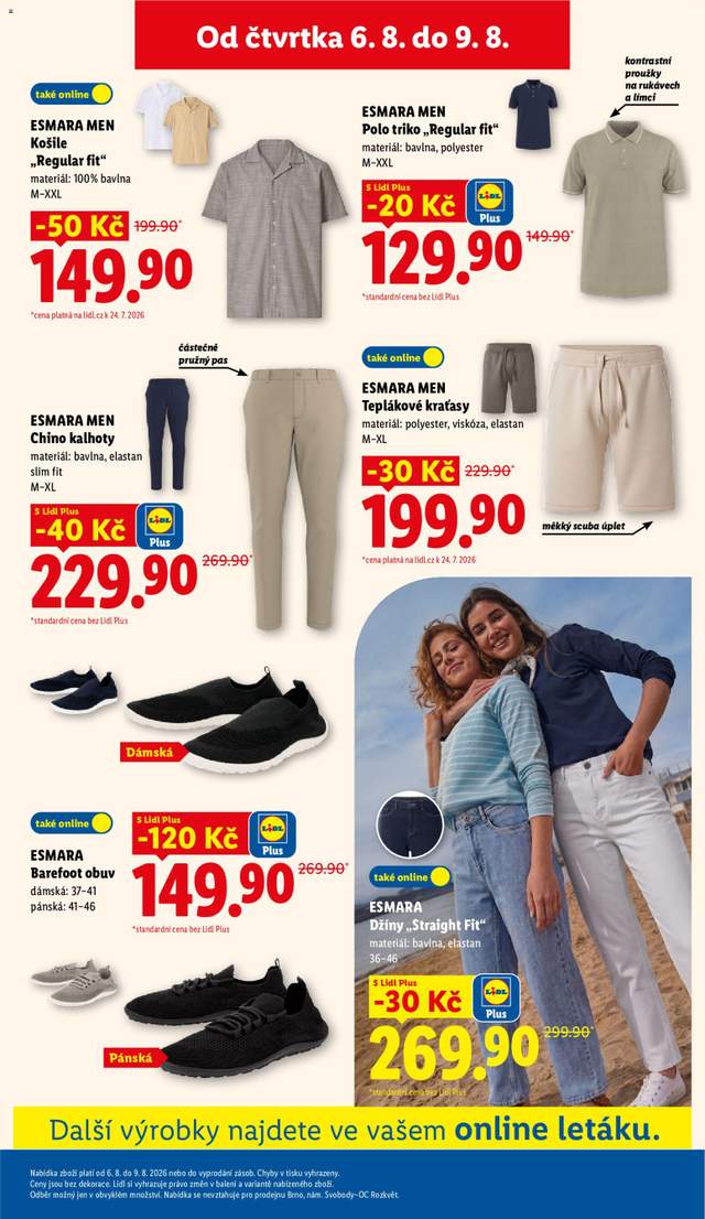 Nový Lidl leták od 06.08.