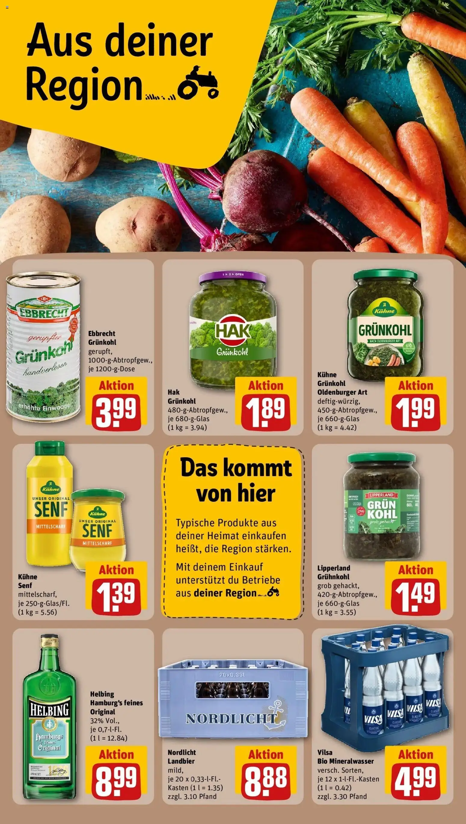 Vorschau von dem Prospekt des Geschäftes Rewe, gültig ab dem 26.10.2026