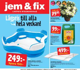 Förhandsgranska reklamblad Jem & Fix erbjudanden från butik Jem & Fix gäller från 06/07/2026