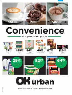 Preview of OK Foods flyer valid from 25/08/2026