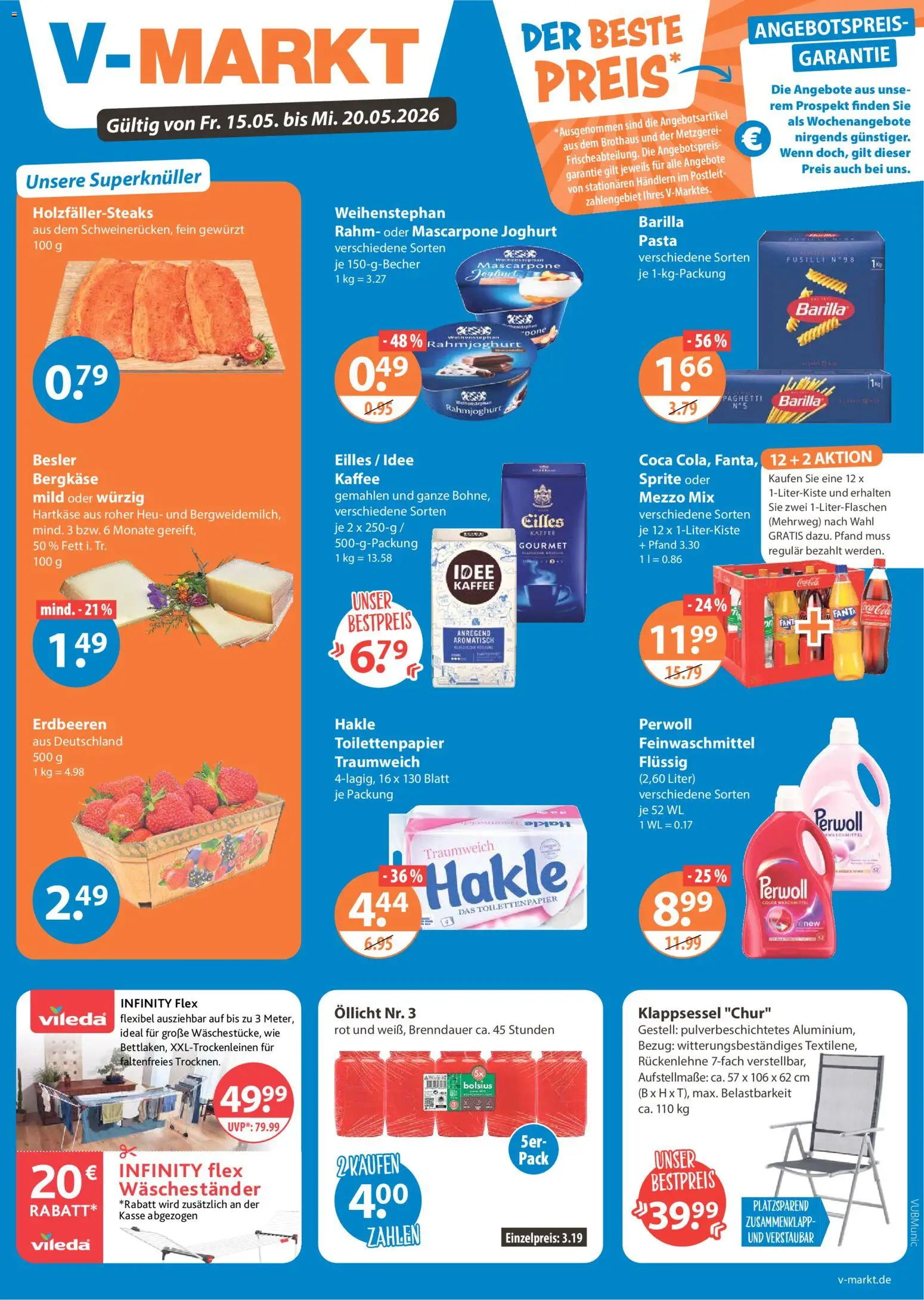 Vorschau von dem Prospekt des Geschäftes V-Markt, gültig ab dem 15.05.2026