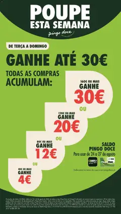 Pré-visualização do folheto da loja Pingo Doce válida a partir de 18/08/2026