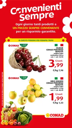 Anteprima dell'opuscolo Conad volantino Convenienti Sempre dal negozio Conad valido da 04/06/2026