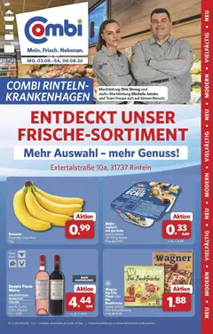 Vorschau von dem Prospekt des Geschäftes Combi, gültig ab dem 03.08.2026