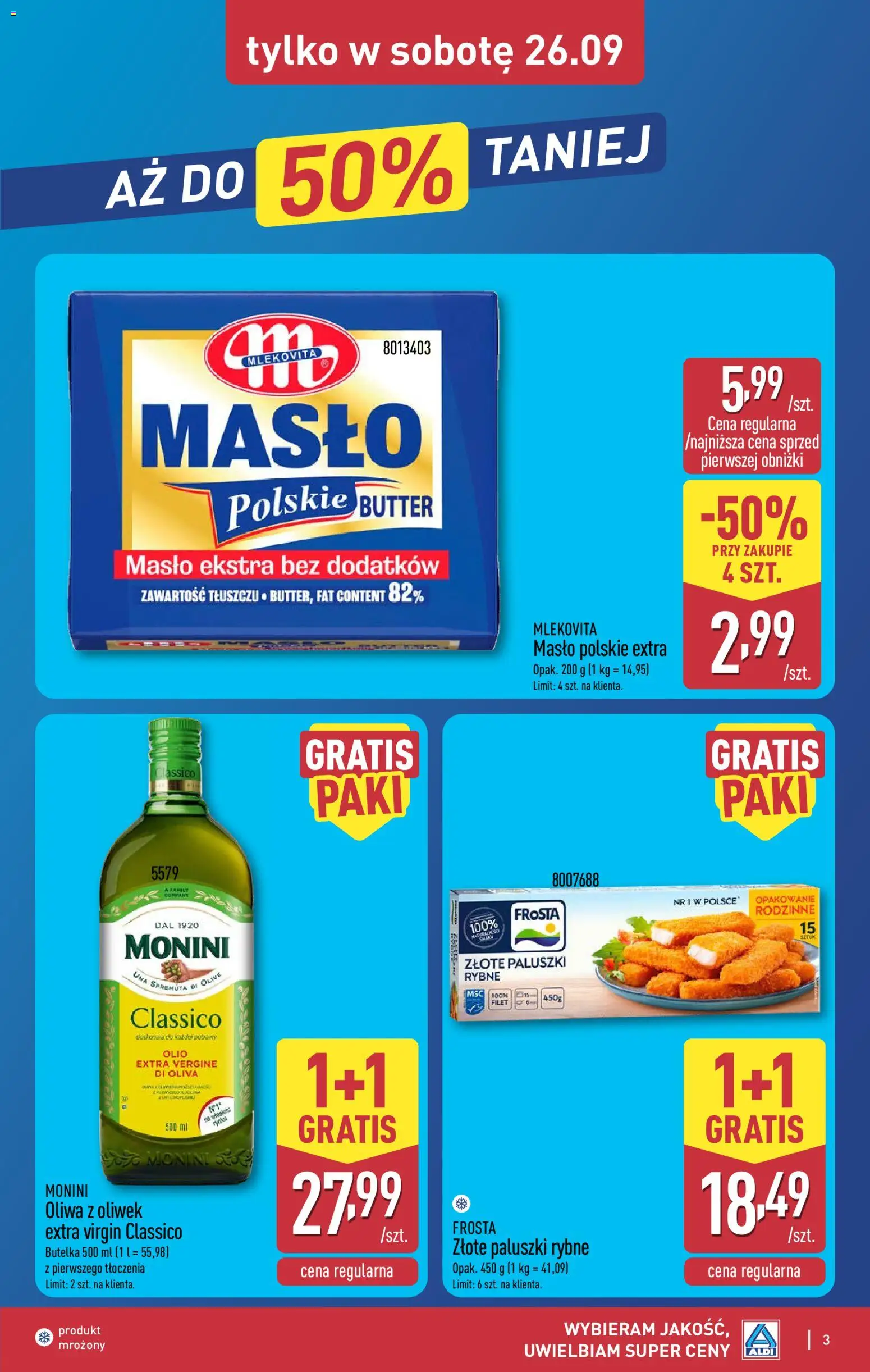Pogląd gazetki "Aldi gazetka - Oferta weekendowa" ze sklepu Aldi ważnej od 24.09.2026
