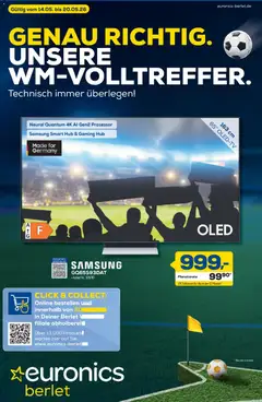 Vorschau von dem Prospekt des Geschäftes Euronics, gültig ab dem 14.05.2026