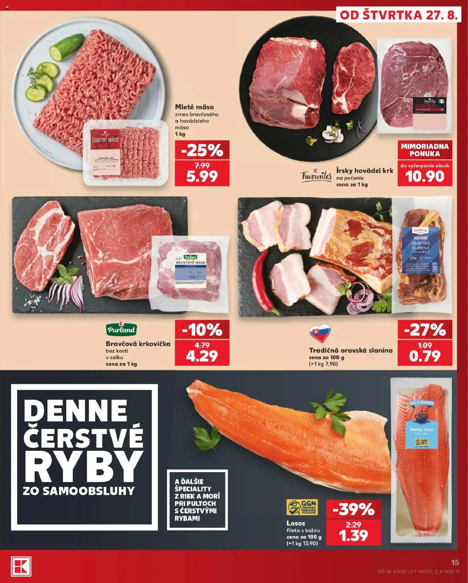 Náhľad Kaufland letáku platného od 27.08.2026