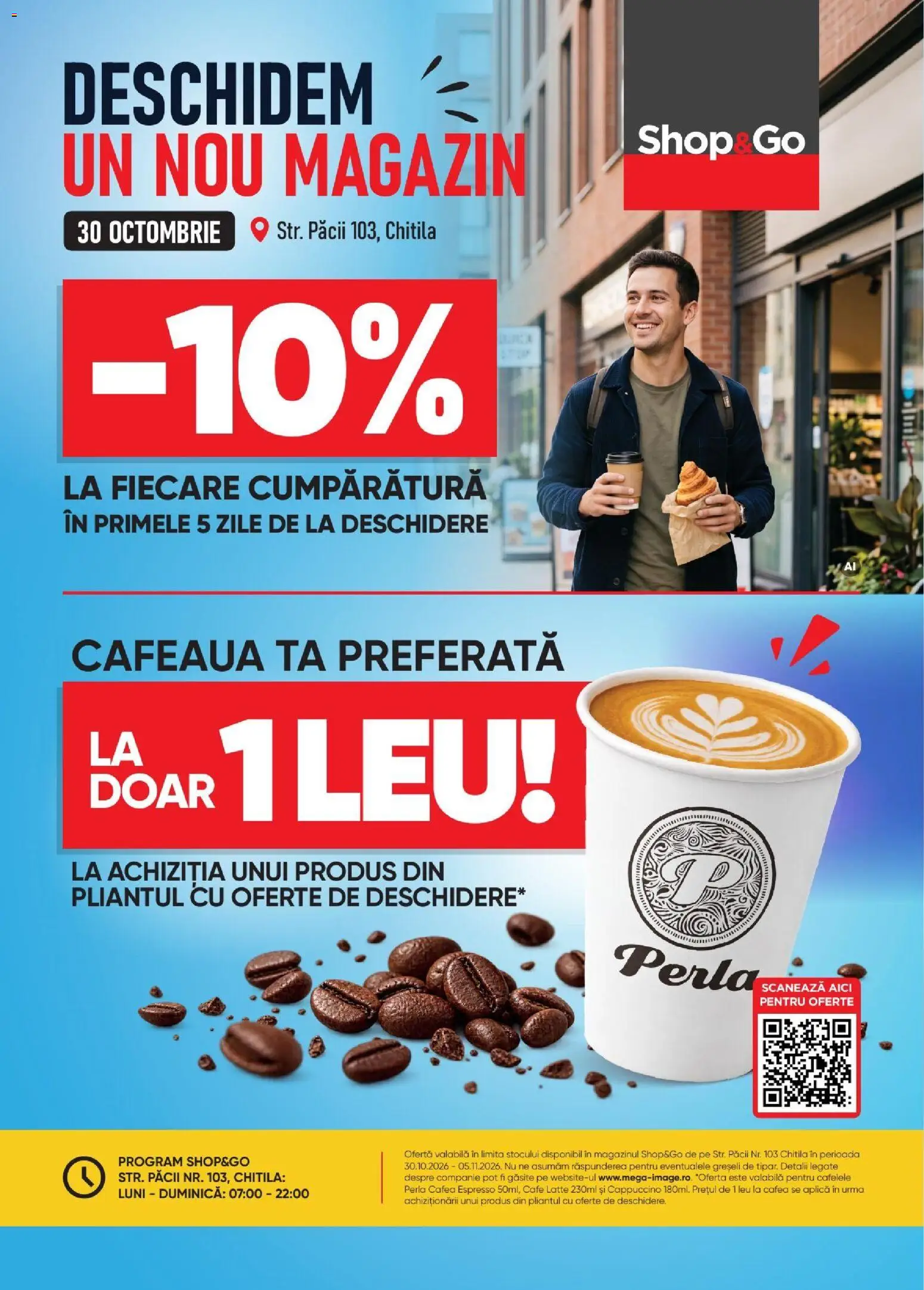 Previzualizarea de cataloage: Mega Image Mega Image Catalog Shop&Go Chitila valabil de la 30.10.2026
