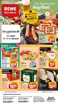 Vorschau von dem Prospekt des Geschäftes Rewe, gültig ab dem 21.06.2026