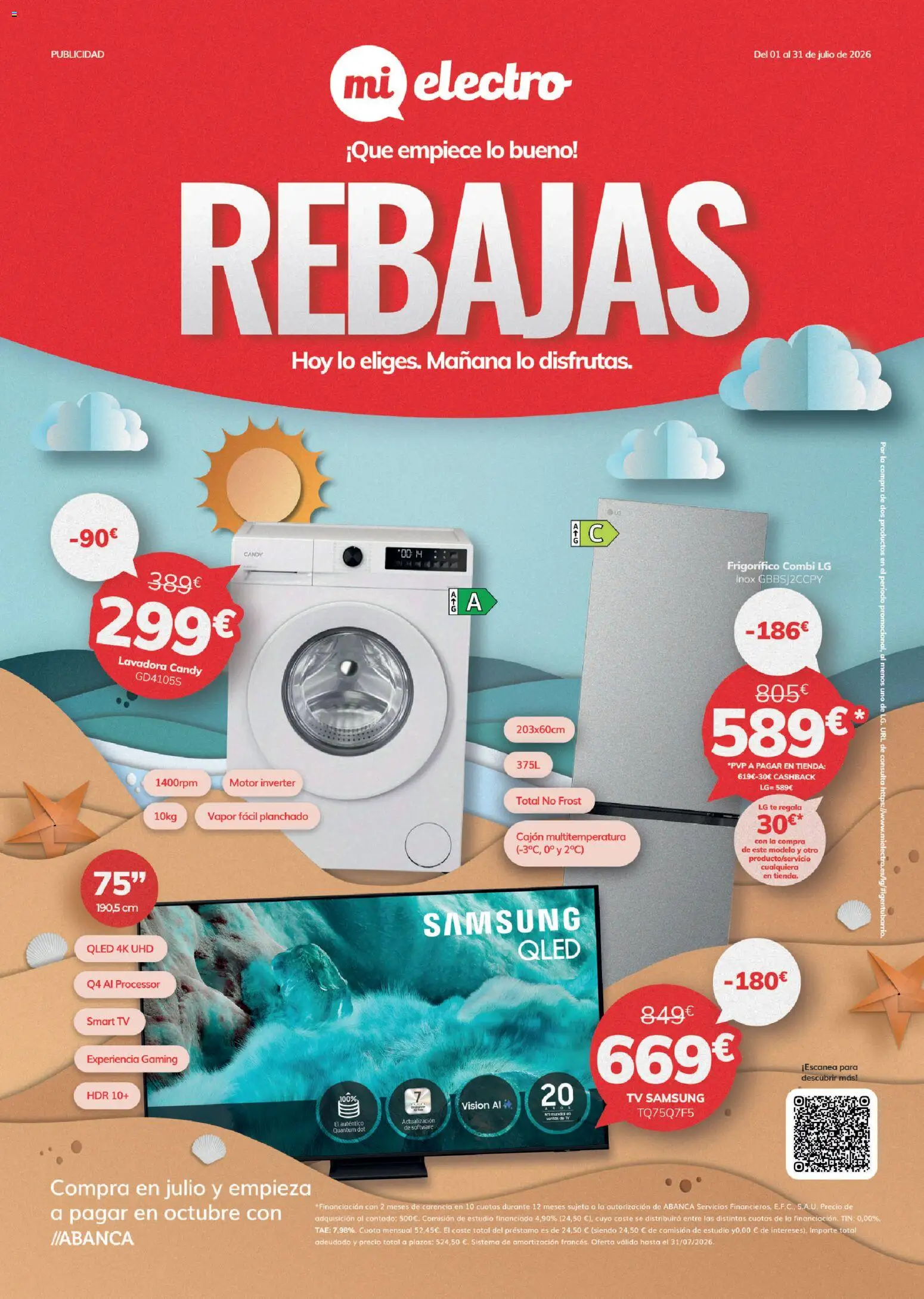 Vista previa del folleto de la tienda Mi Electro válido desde el 01/07/2026 