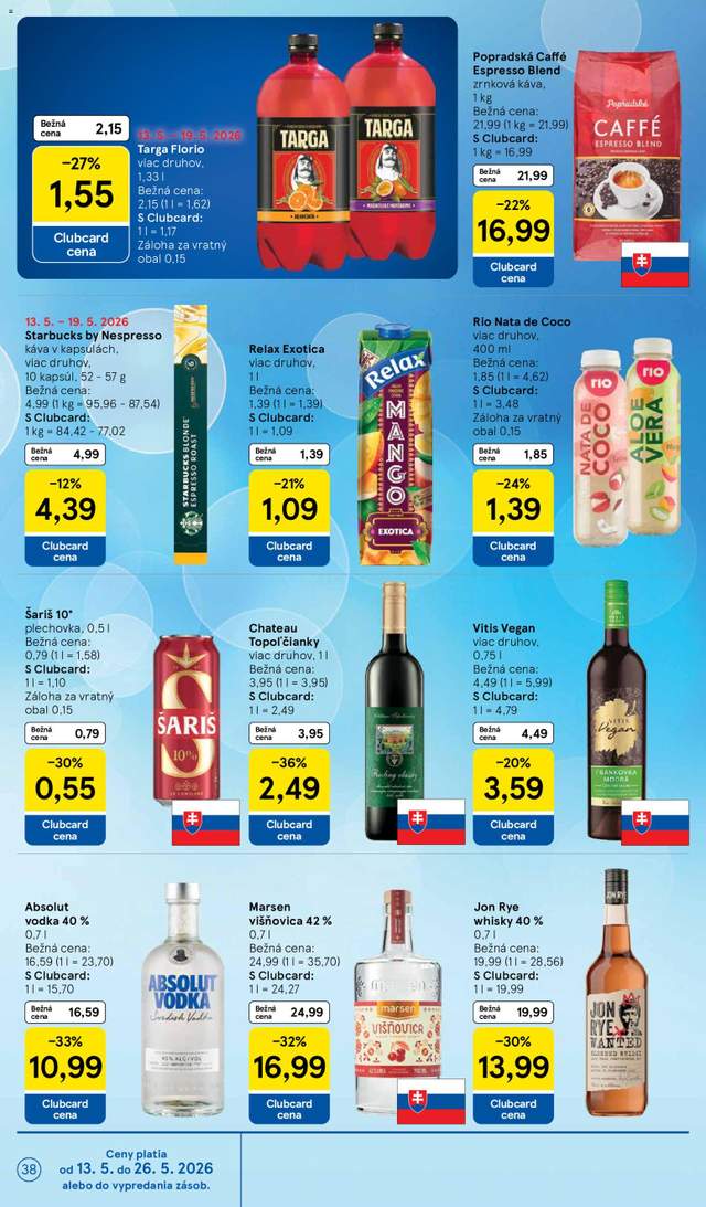 Nový Tesco leták od 13.05.