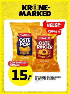 Forhåndsvis Bunnpris kundeavis krone marked fra butikk Bunnpris gyldig fra 15/10/2026