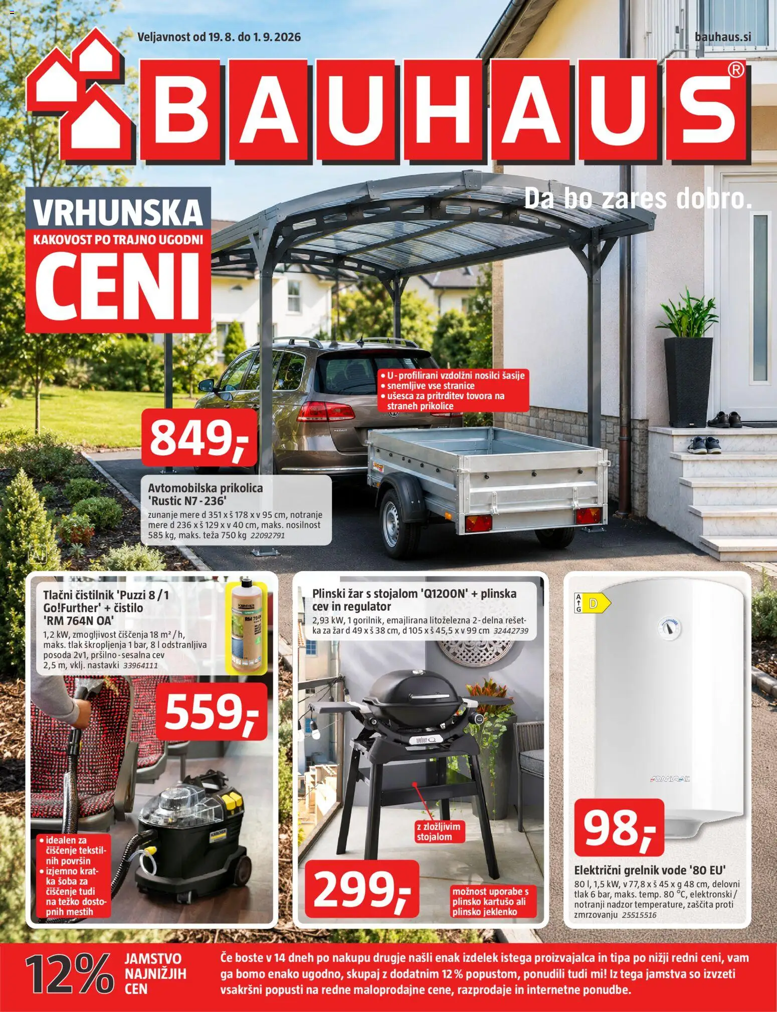 Predogled kataloga iz trgovine Bauhaus veljaven od 19.08.2026