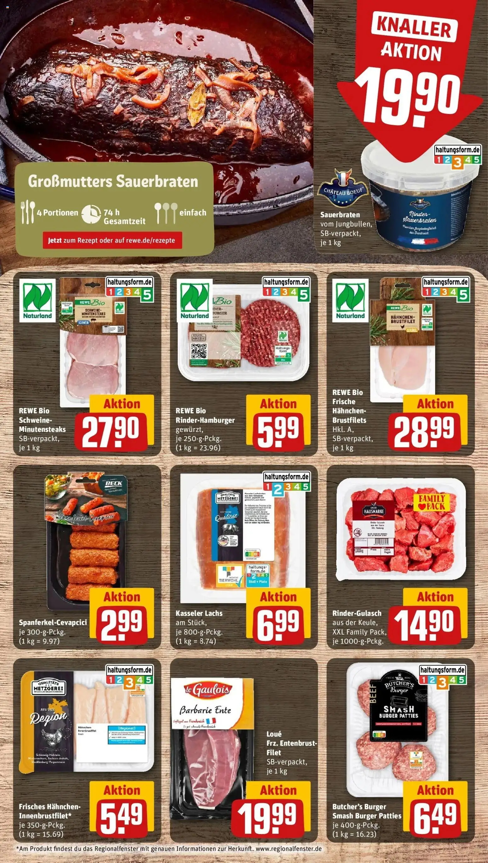Vorschau von dem Prospekt des Geschäftes Rewe, gültig ab dem 12.10.2026