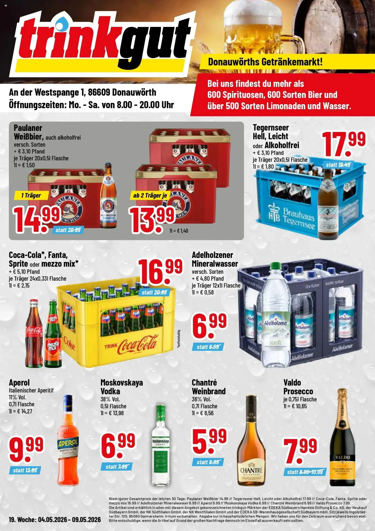 Vorschau von dem Prospekt des Geschäftes Trinkgut, gültig ab dem 04.05.2026