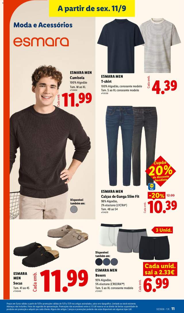 Novo folheto Lidl a partir de 07/09
