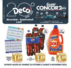 Anteprima dell'opuscolo Decò volantino Maxistore, Supermercati, Local Sicilia dal negozio Decò valido da 23/10/2026