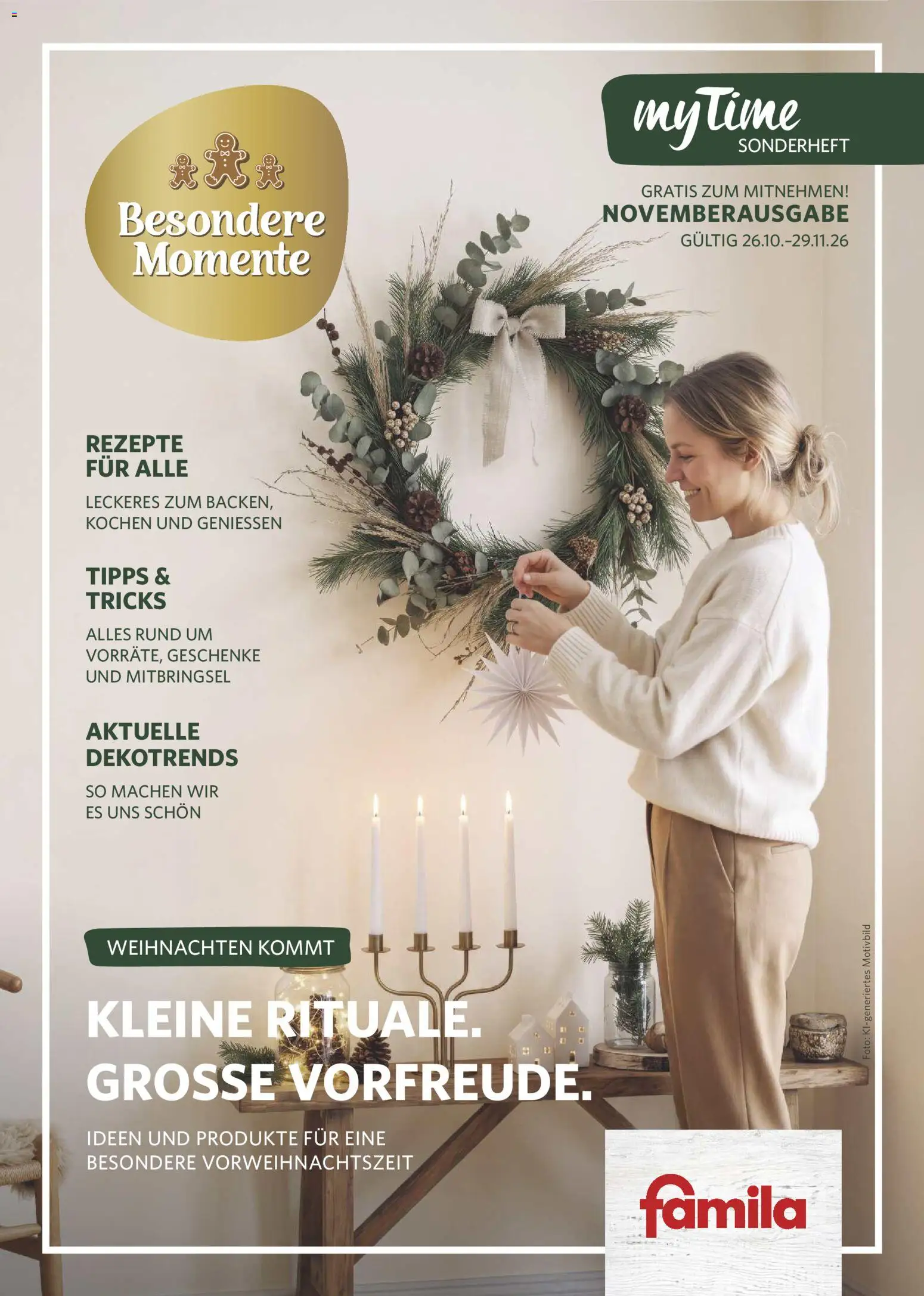 Vorschau von dem Prospekt des Geschäftes Famila Nordwest, gültig ab dem 26.10.2026