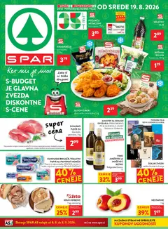 Predogled kataloga iz trgovine Spar veljaven od 19.08.2026