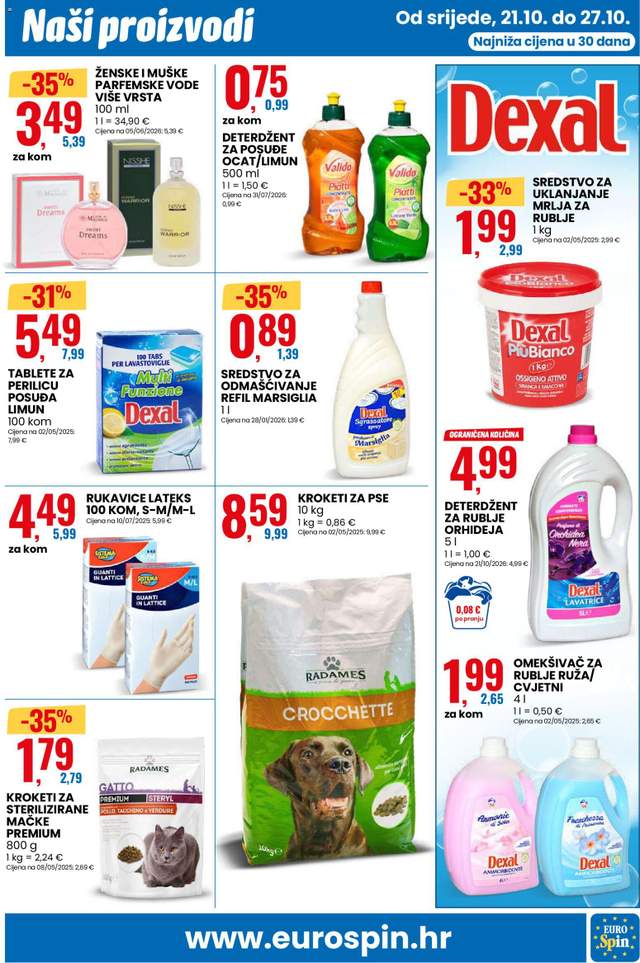 Novi Eurospin katalog od 21.10.