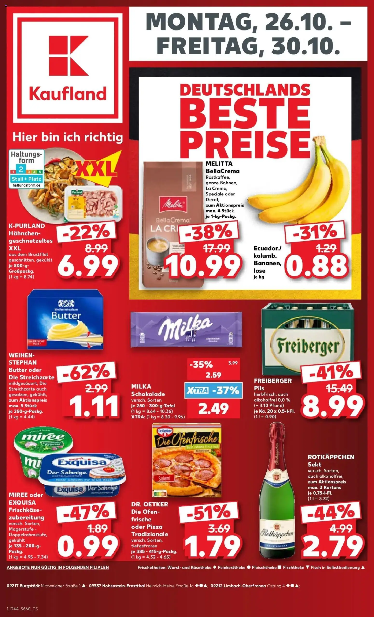 Vorschau von dem Prospekt des Geschäftes Kaufland, gültig ab dem 26.10.2026