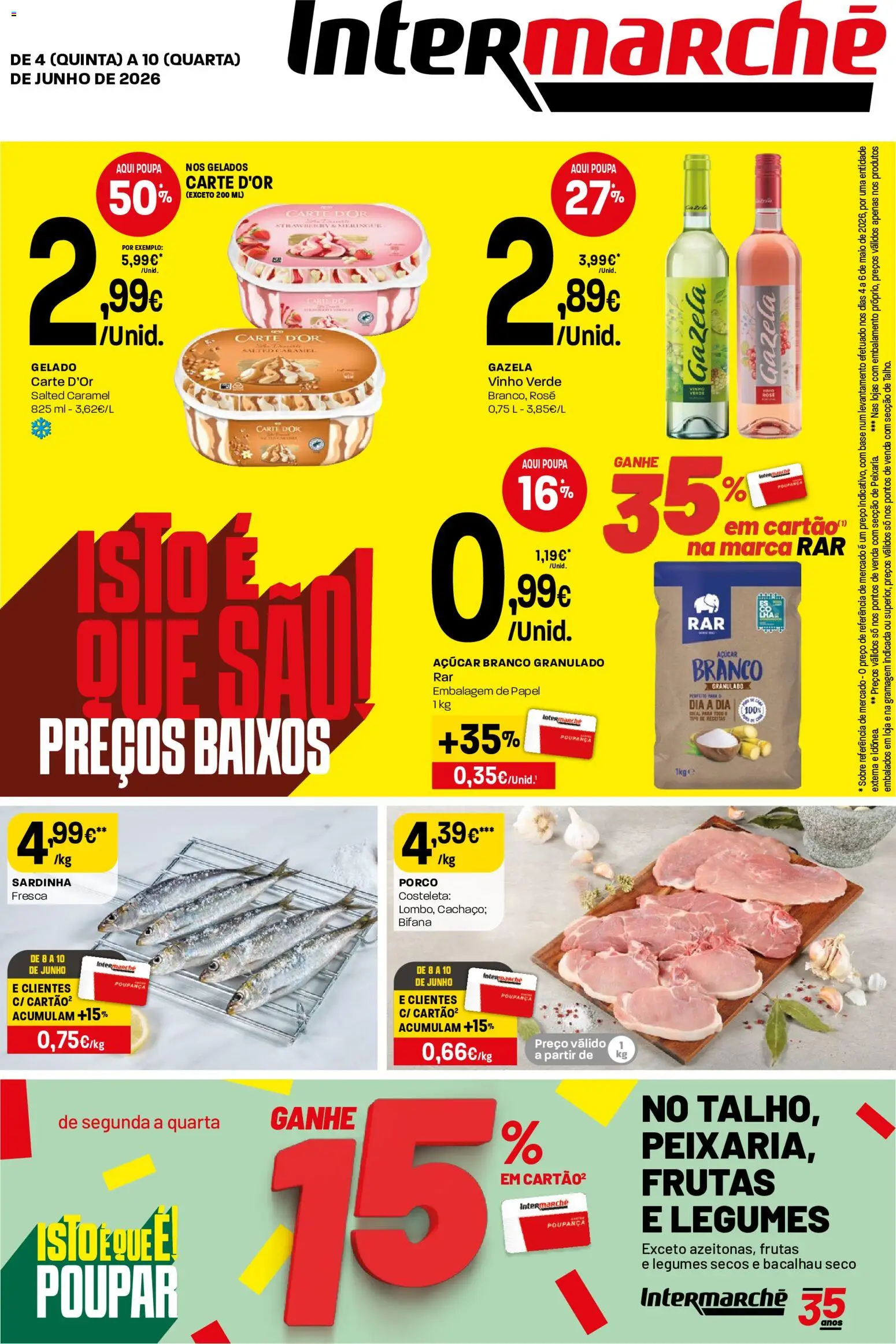 Pré-visualização do folheto da loja Intermarché válida a partir de 04/06/2026