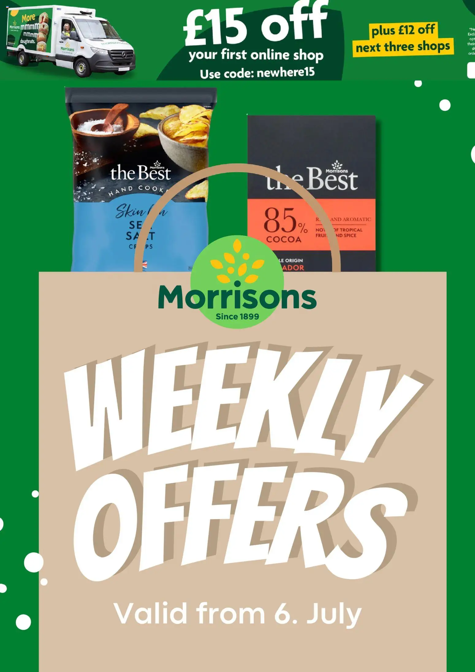 Preview of Morrisons Weekly offers Morrisons valid from 06/07/2026
