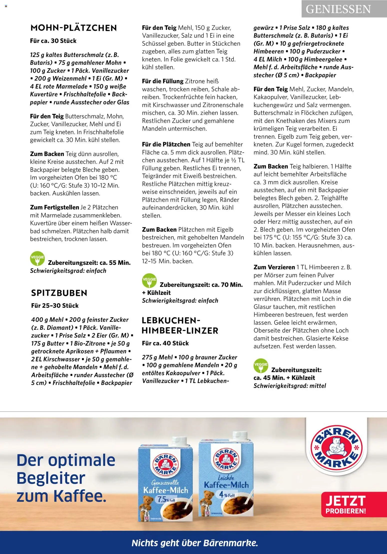 Vorschau von dem Prospekt des Geschäftes Combi, gültig ab dem 01.11.2026 - Bad, Milch, Pflaumen, Eier, Marmelade, Butterschmalz, Salz, Weizenmehl