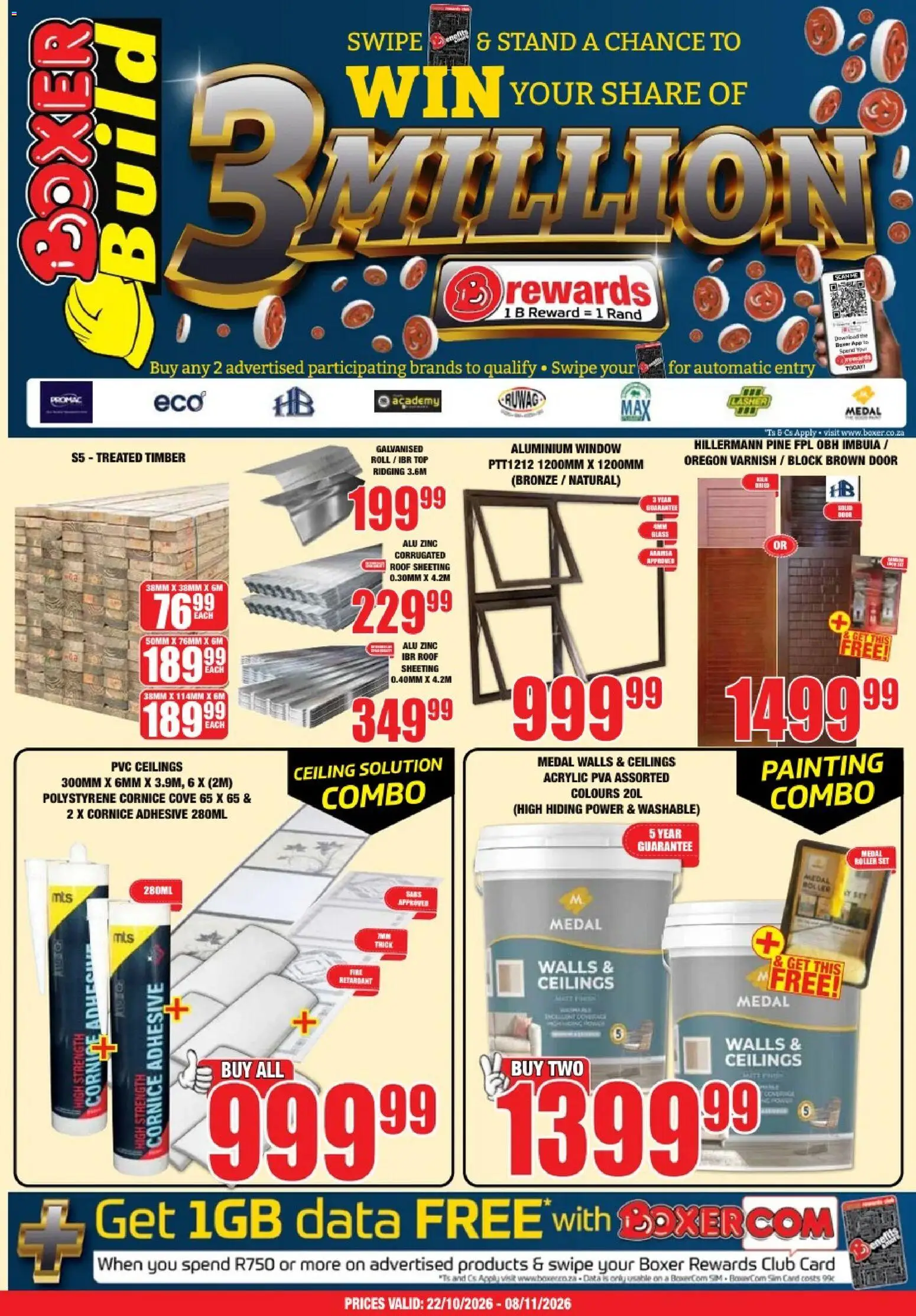 Preview of Boxer flyer valid from 22/10/2026 - Data, Sim, Adhesive