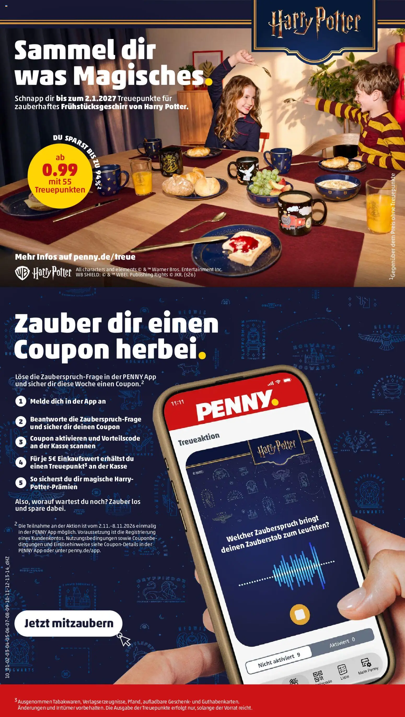 Vorschau von dem Prospekt des Geschäftes Penny, gültig ab dem 02.11.2026
